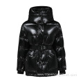 2021 Trendy Custom Ladies Thick Sliver Padded Jacket